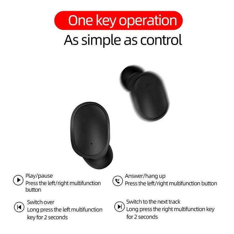 Waterproof TWS Bluetooth Earbuds with LED Display – Noise Cancelling, Touch Control, Long Battery Life