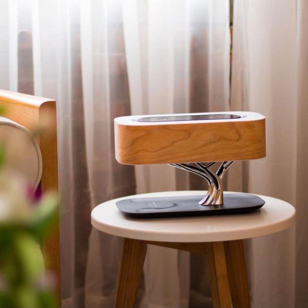 Bluetooth Speaker Desk Lamp with Wireless Charging – AU Plug, Touch Control & Dimmable Light