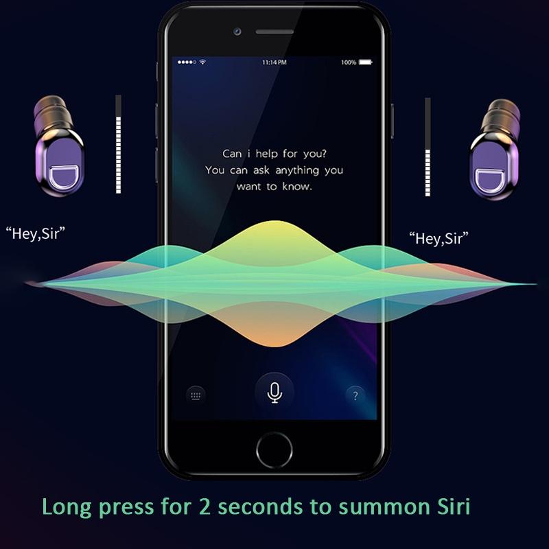 Mini Bluetooth Earphone – HD Call Quality, Compact Wireless Earbud – Black