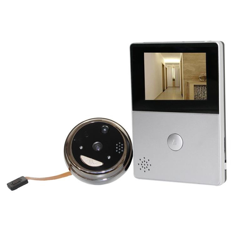 Smart WiFi Video Doorbell with 2.8” OLED Display – 1.0MP Camera, Motion Detection, 32GB TF Card Support