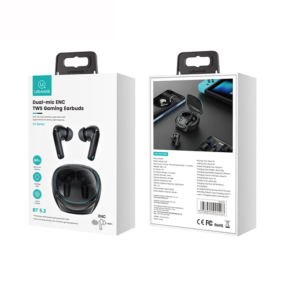 Wireless TWS Earphones with Dual Noise Cancellation – Bluetooth In-Ear Headphones