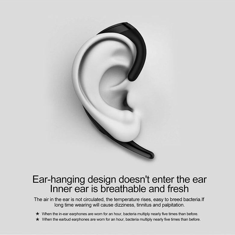 Wireless Bluetooth Earphone – Business Style Ear-Hanging Headset