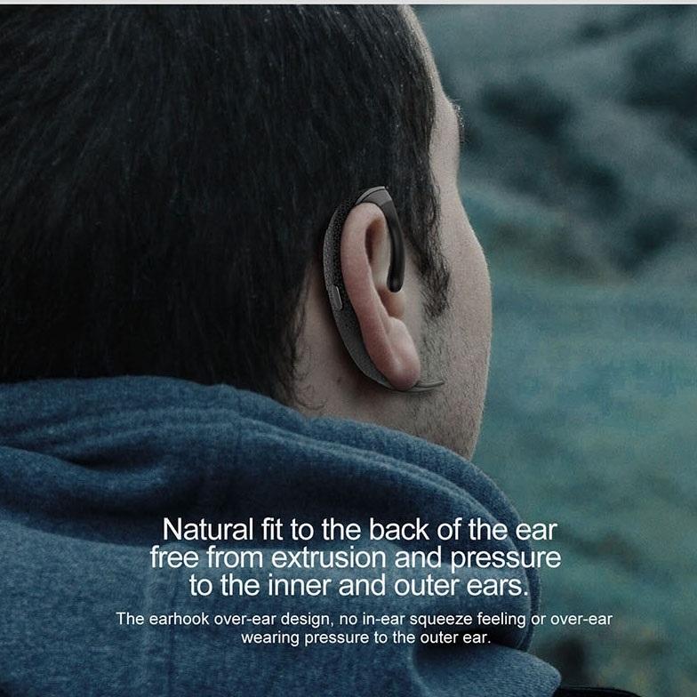 Wireless Bluetooth Earphone – Business Style Ear-Hanging Headset