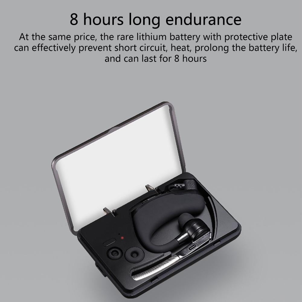 Wireless TWS Earhook Bluetooth Earphones with CSR3020 Chip – Secure Fit, Stereo Sound, Touch Control