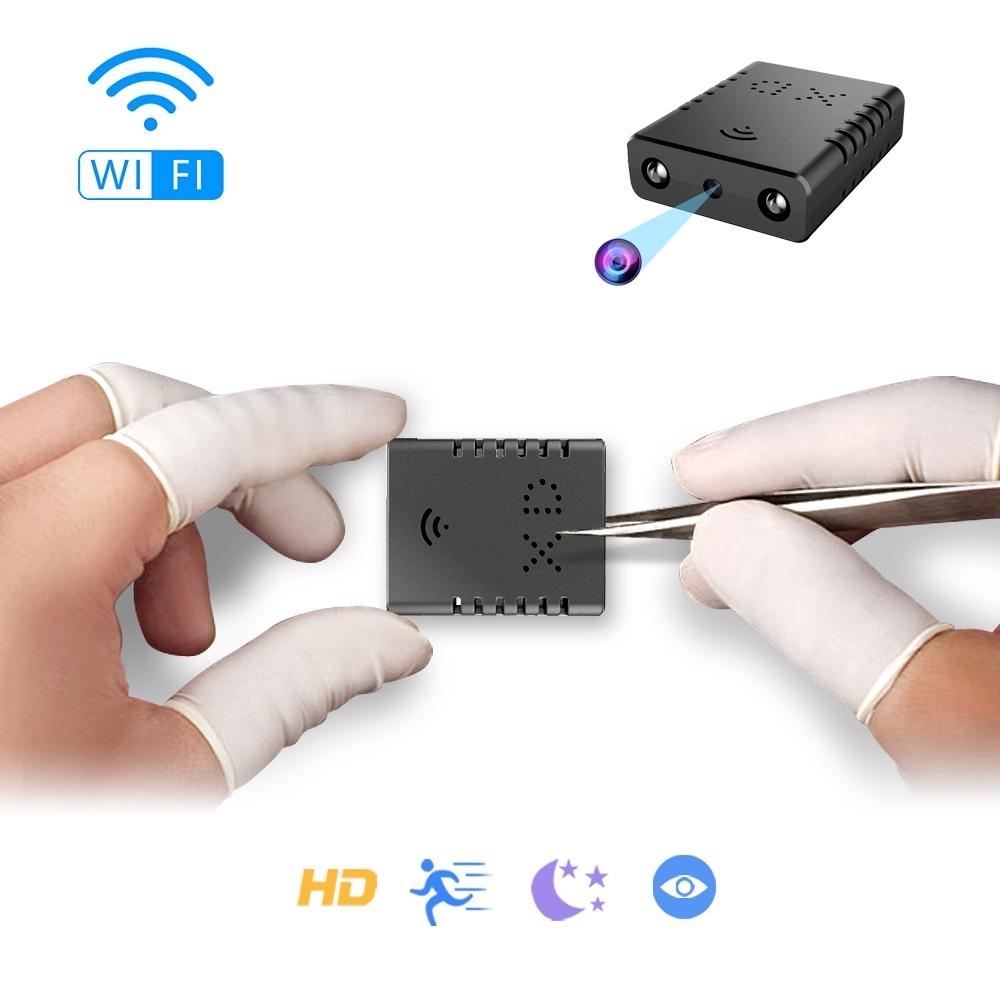 1080P Mini WiFi Security Camera with IR-Cut Filter & Night Vision for Indoor Surveillance