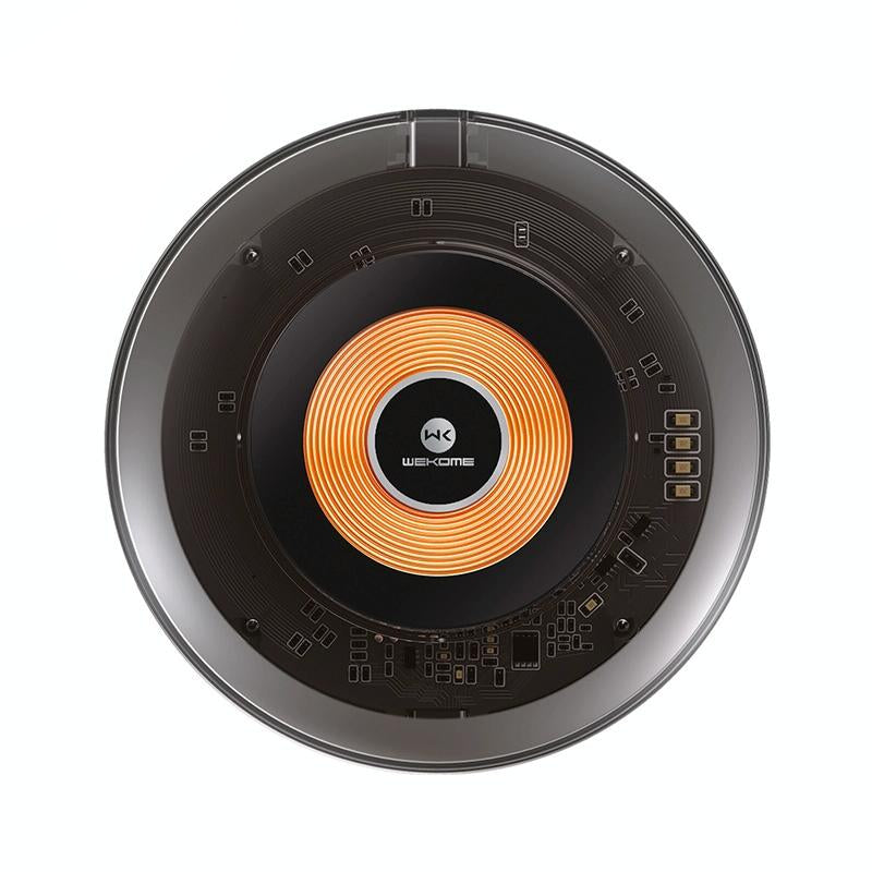 15W Desktop Wireless Charger with Sleek Design | Fast Qi Charging Pad for Phones & Devices