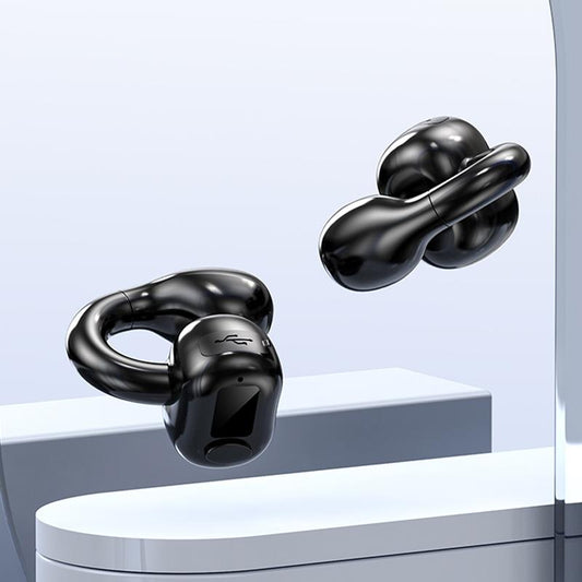 M10 Waterproof Bluetooth Earphones with Ear Clip – Secure Fit Wireless Sport Headphones