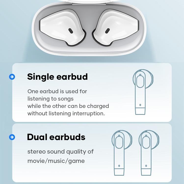 EB200 Wireless Earbuds with Charging Case – Bluetooth 5.0, Clear Sound, Long Battery Life, Compact Design