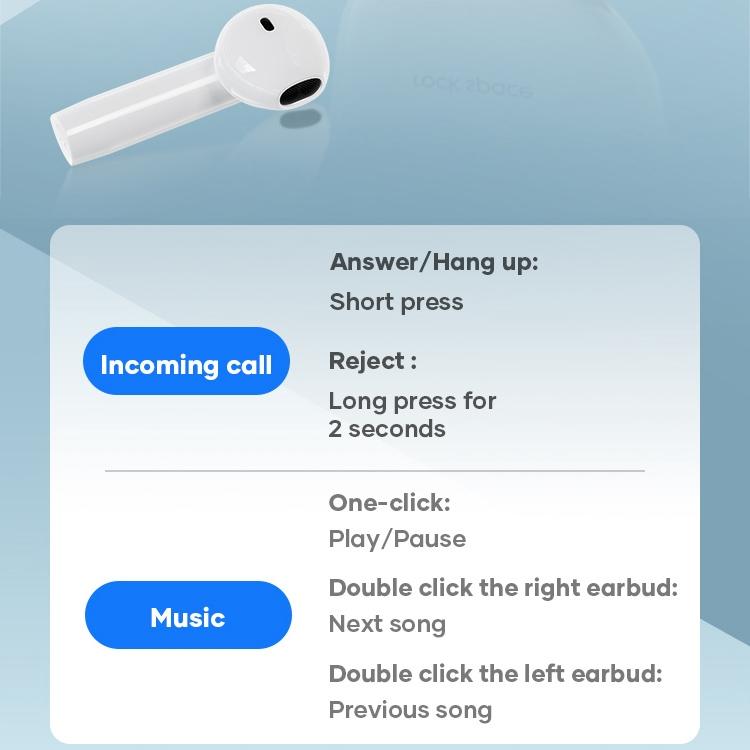 EB200 Wireless Earbuds with Charging Case – Bluetooth 5.0, Clear Sound, Long Battery Life, Compact Design