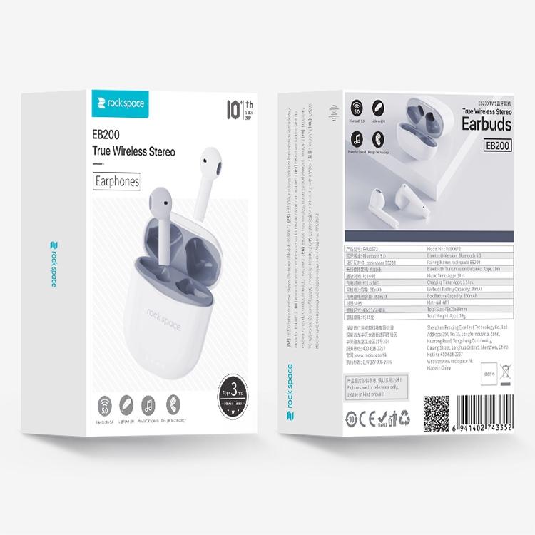 EB200 Wireless Earbuds with Charging Case – Bluetooth 5.0, Clear Sound, Long Battery Life, Compact Design