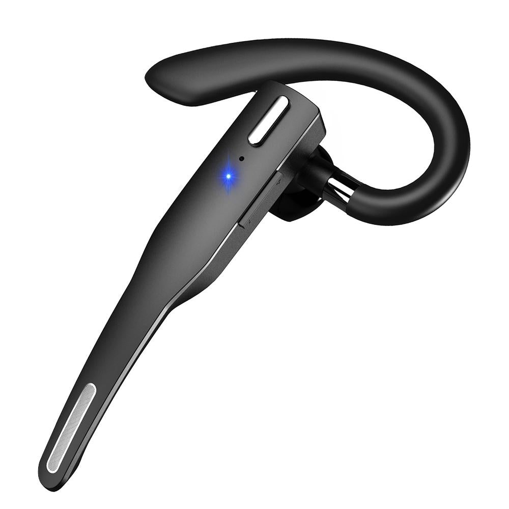 Wireless Bluetooth Earphone with Noise Cancelling & Rotatable Earhook – Charging Case with Digital Display
