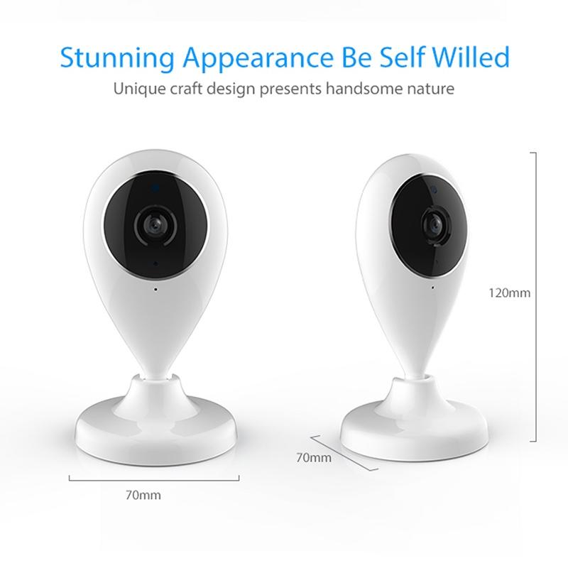 Wireless IP Security Camera – Night Vision, Remote Control, WiFi Surveillance, Motion Alerts