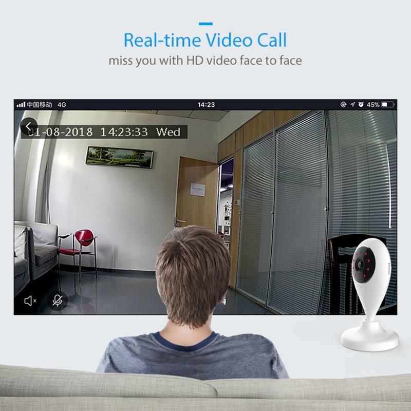 Wireless IP Security Camera – Night Vision, Remote Control, WiFi Surveillance, Motion Alerts