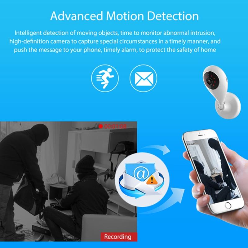 Wireless IP Security Camera – Night Vision, Remote Control, WiFi Surveillance, Motion Alerts