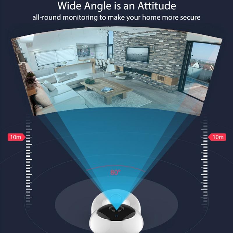 Wireless IP Security Camera – Night Vision, Remote Control, WiFi Surveillance, Motion Alerts