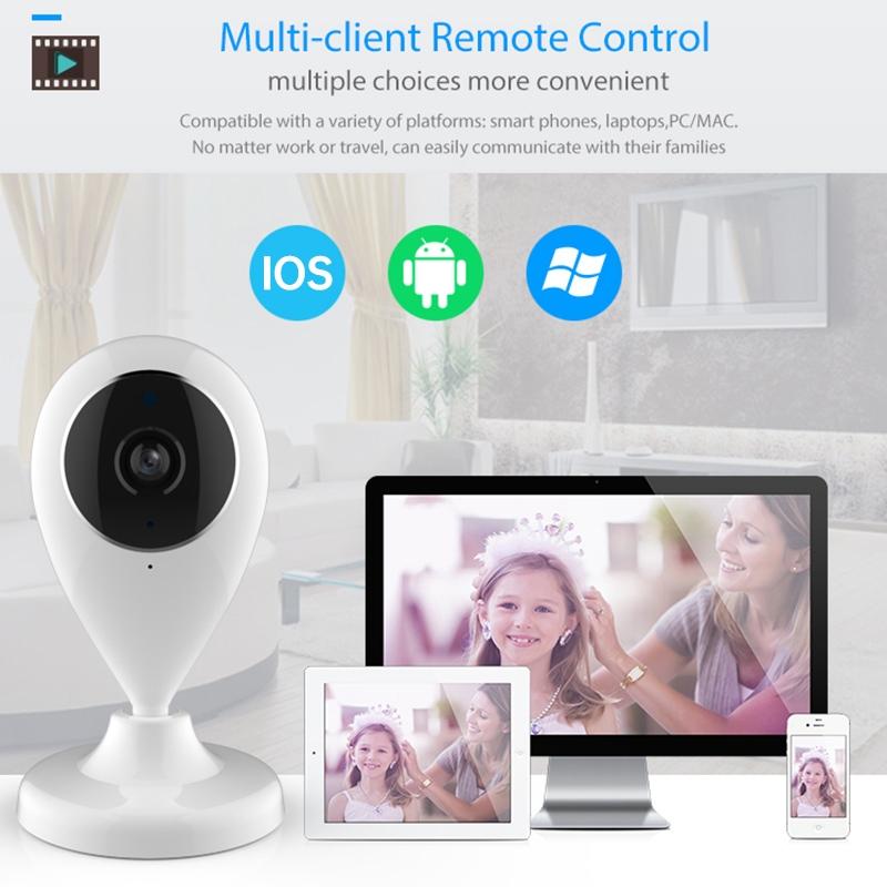 Wireless IP Security Camera – Night Vision, Remote Control, WiFi Surveillance, Motion Alerts