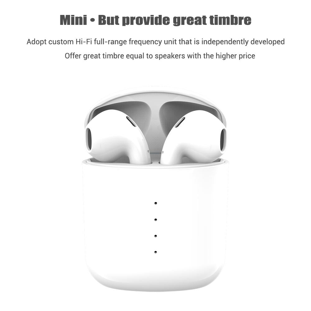 T&G TG920 TWS Wireless Earbuds – Bluetooth 5.0, Touch Control, Clear Hi-Fi Stereo Sound, Compact Charging Case