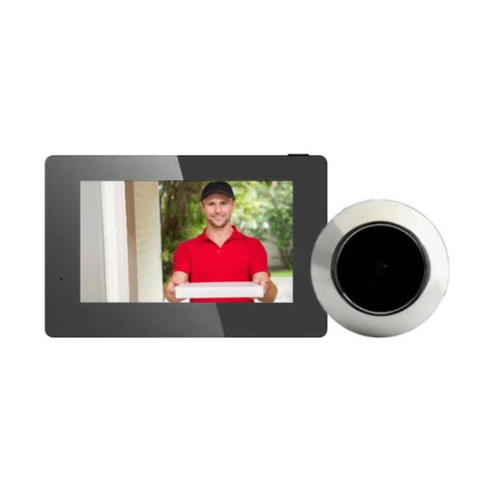 Waterproof 4.3'' Digital Door Viewer – IP55 Rated, HD Screen, Motion Detection, Night Vision, Home Security