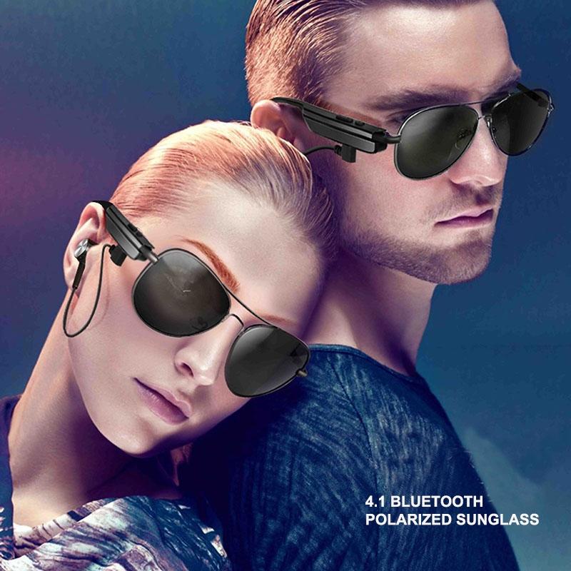 Wireless Bluetooth Sunglasses with Built-In Music Earphones & Mic – Smart Audio Glasses for Hands-Free Calls & Outdoor Use