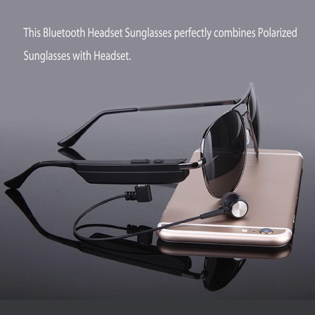 Wireless Bluetooth Sunglasses with Built-In Music Earphones & Mic – Smart Audio Glasses for Hands-Free Calls & Outdoor Use