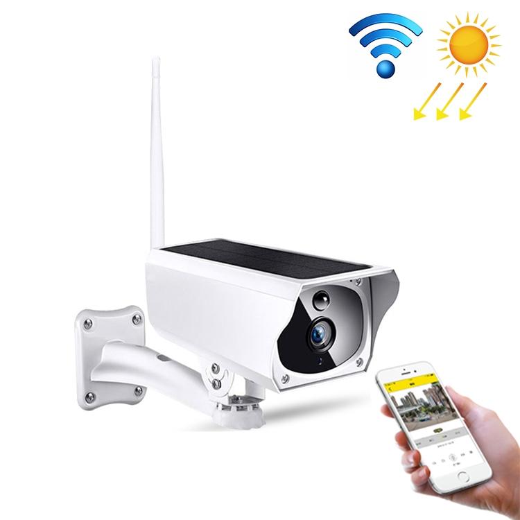 1080P Solar WiFi Battery-Powered Security Camera with Motion Detection, Night Vision & 32GB SD Card Support