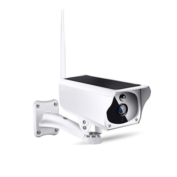 1080P Solar WiFi Battery-Powered Security Camera with Motion Detection, Night Vision & 32GB SD Card Support