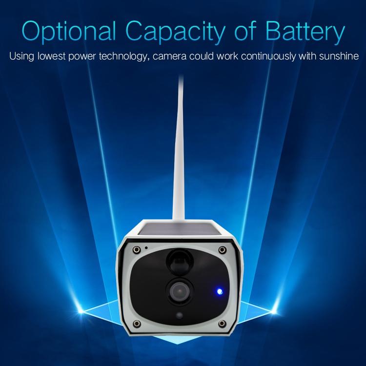 1080P Solar WiFi Battery-Powered Security Camera with Motion Detection, Night Vision & 32GB SD Card Support