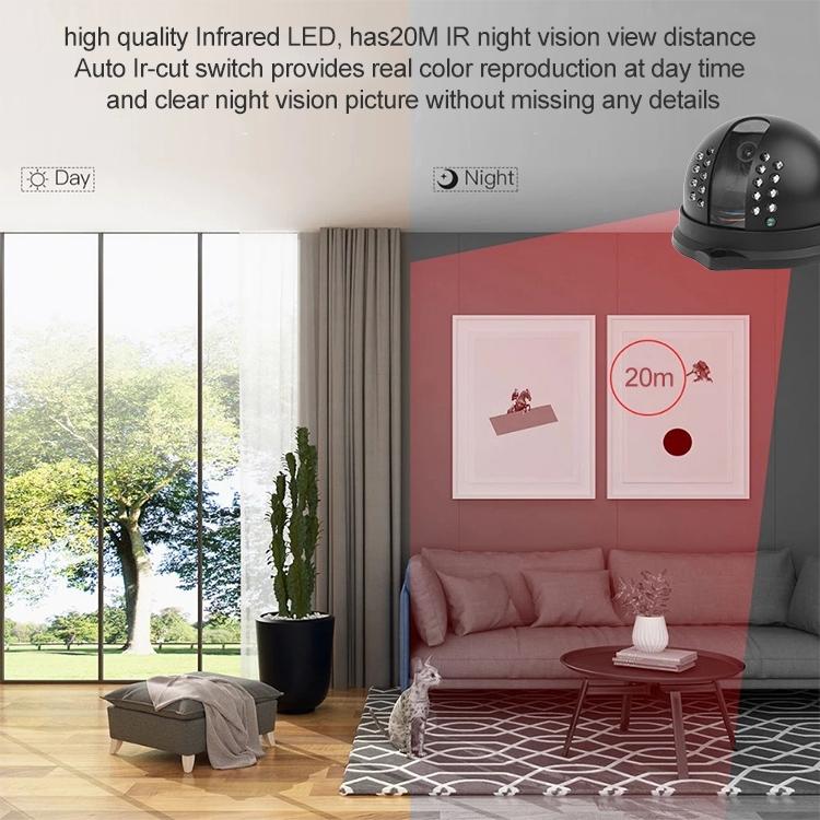 Sony 3.6mm Fixed Dome Security Camera – 20M IR Night Vision, Indoor/Outdoor Surveillance