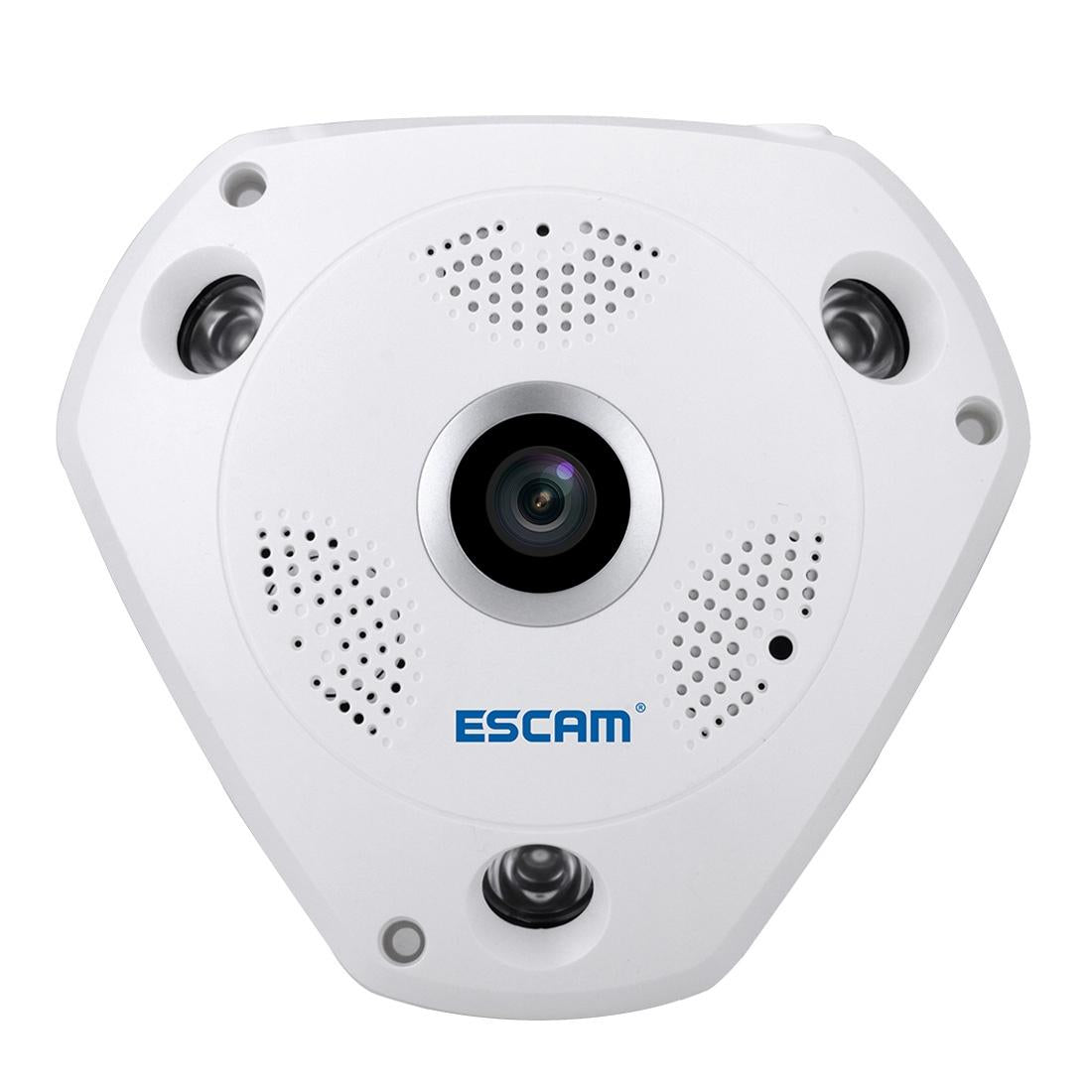 Shark 960P 360° Fisheye WiFi IP Camera – Motion Detection, Night Vision, Panoramic Security Cam