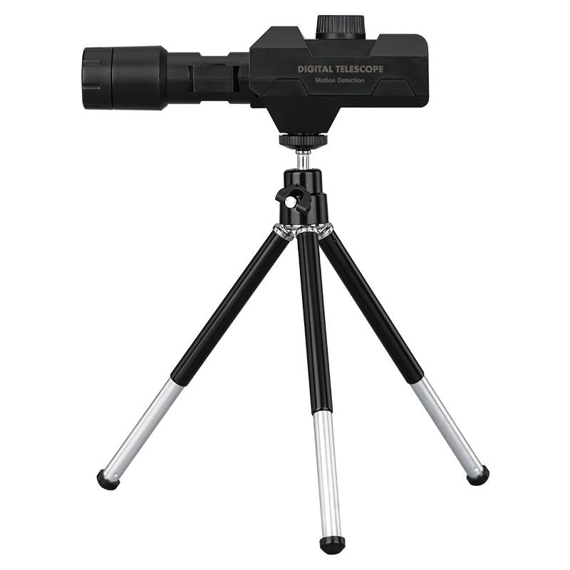Wireless Motion Detection Monocular with Metal Tripod – 70X Zoom Magnification – Portable Smart Telescope
