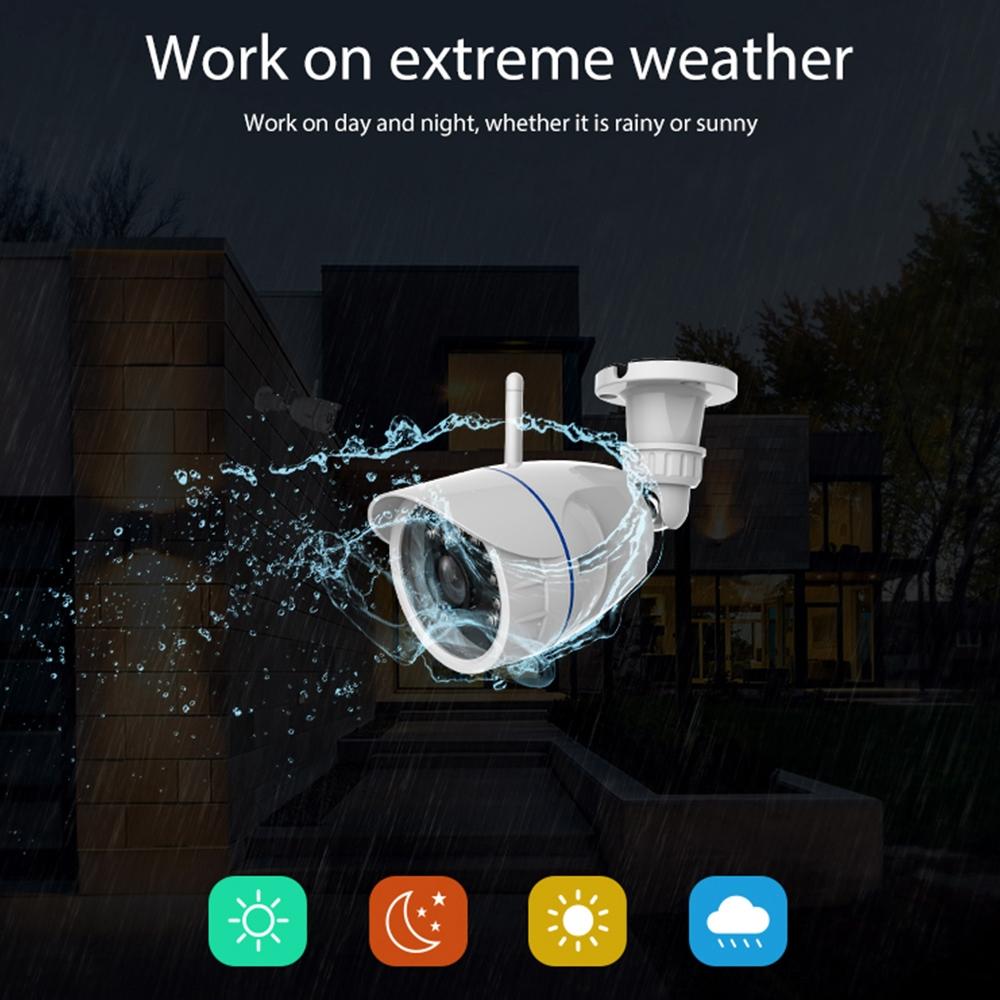 Outdoor WiFi IP Camera – Waterproof with Night Vision & Remote Control – Security Surveillance