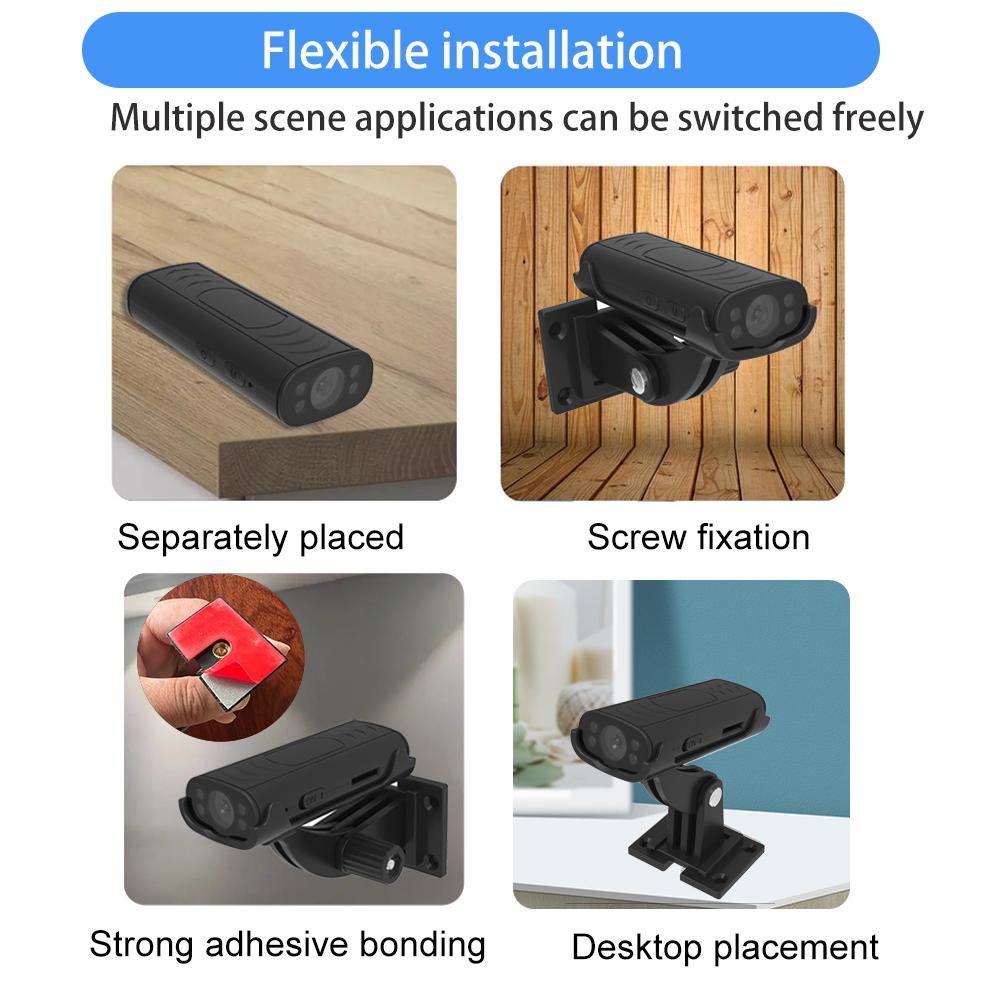 Wireless Smart Camera with Motion Detection & Night Vision – HD Security Camera for Home & Outdoor Surveillance