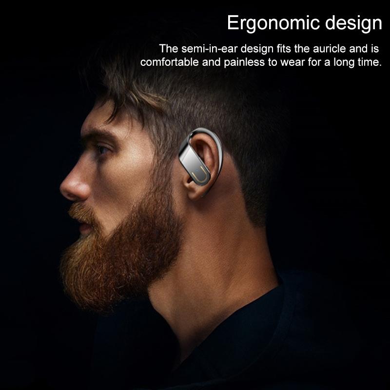 Wireless Bluetooth Earphones with Magnetic Charging Case & Digital Display – Hi-Fi Stereo Sound, Touch Control