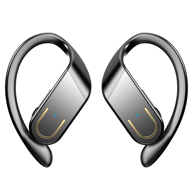 Wireless Bluetooth Earphones with Magnetic Charging Case & Digital Display – Hi-Fi Stereo Sound, Touch Control