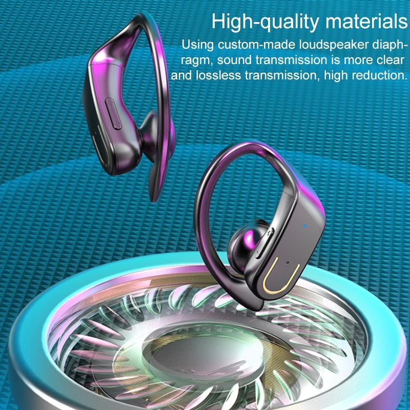 Wireless Bluetooth Earphones with Magnetic Charging Case & Digital Display – Hi-Fi Stereo Sound, Touch Control