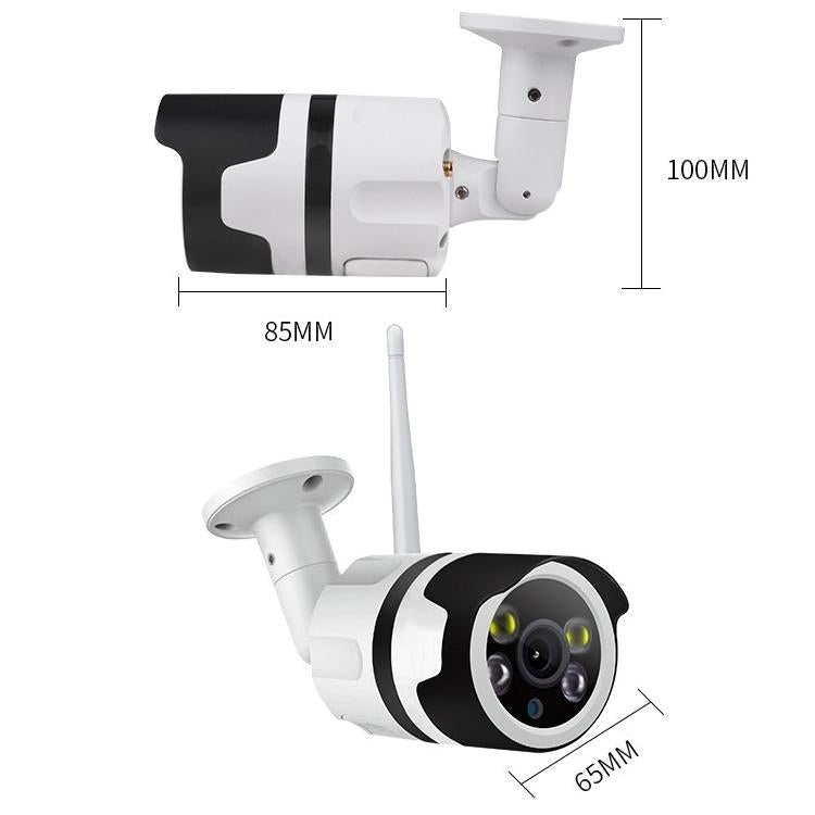 Smart WiFi Security Camera – HD Video, IP66 Waterproof, Night Vision, Motion Detection, Indoor/Outdoor Use