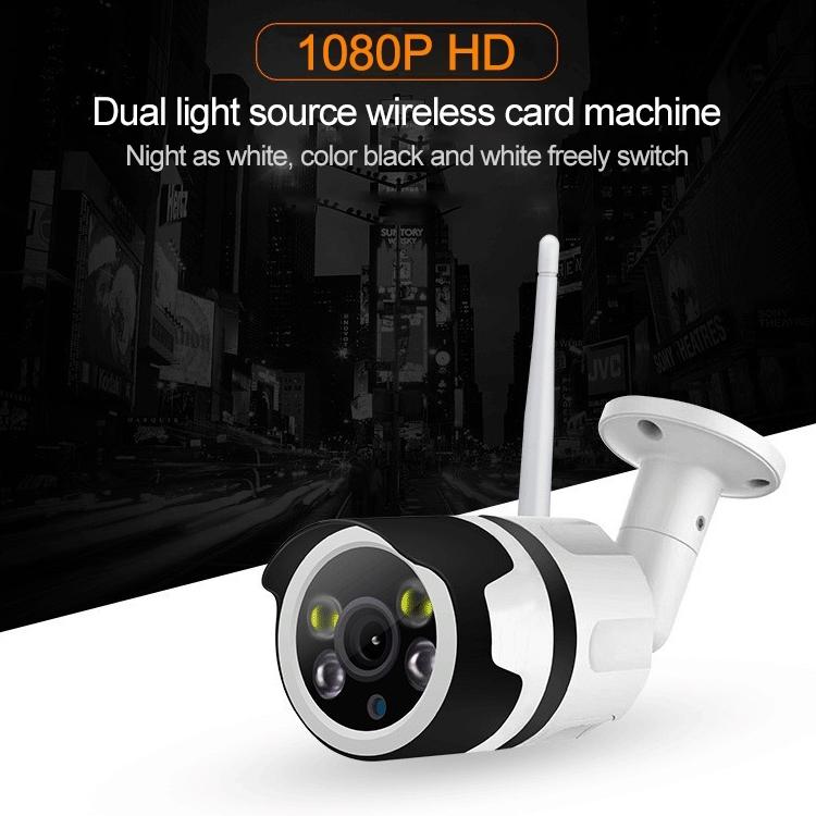 Smart WiFi Security Camera – HD Video, IP66 Waterproof, Night Vision, Motion Detection, Indoor/Outdoor Use