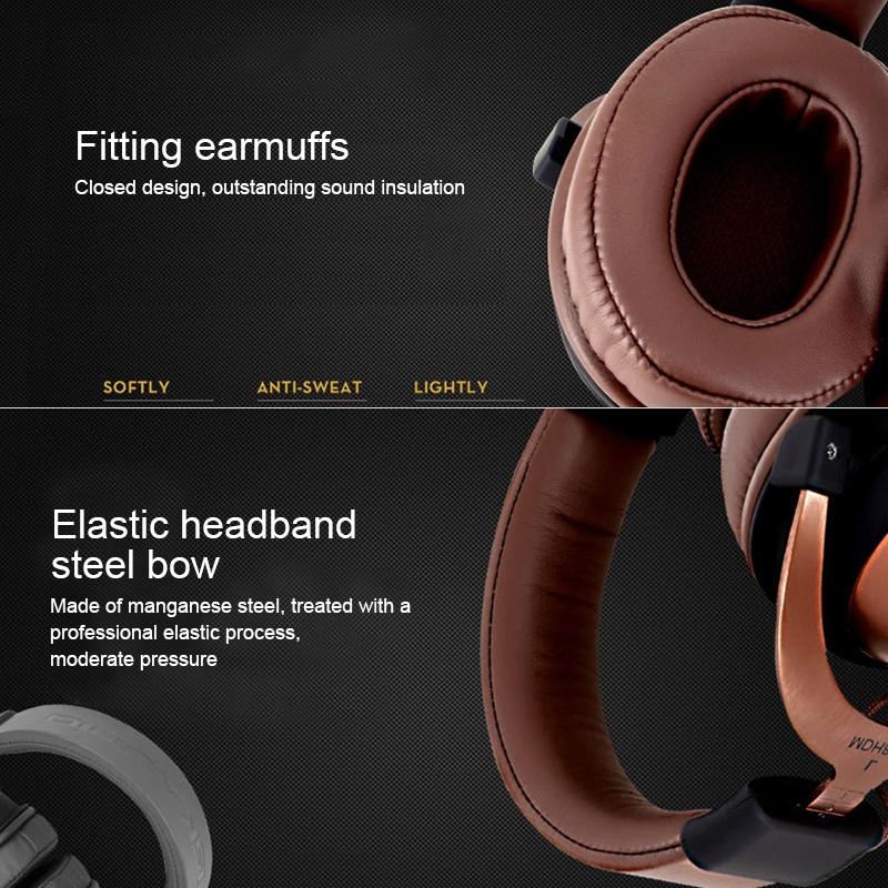 Dynamic Stereo Monitor Headset with Noise Cancelling – High-Fidelity Sound, Comfortable Fit, Studio-Grade Audio