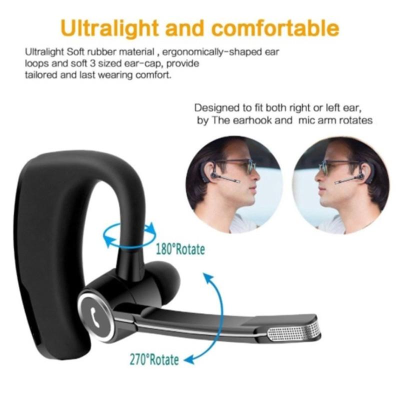 Wireless Bluetooth Earphone for Business & Car Use | Hands-Free Calling & Noise Reduction