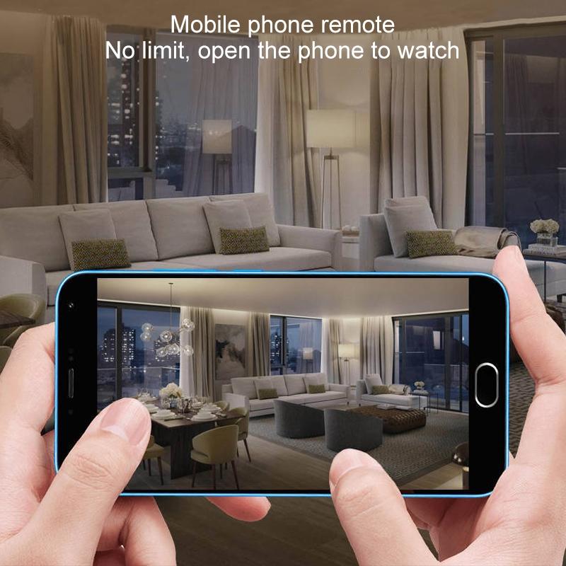 Smart WiFi Camera – 1080P Full HD, Night Vision, Remote Control, Indoor Home Security