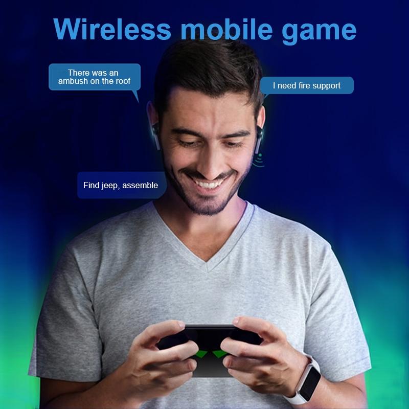 K55 TWS Wireless Bluetooth Earphones – Low Latency Gaming Earbuds for Mobile Devices
