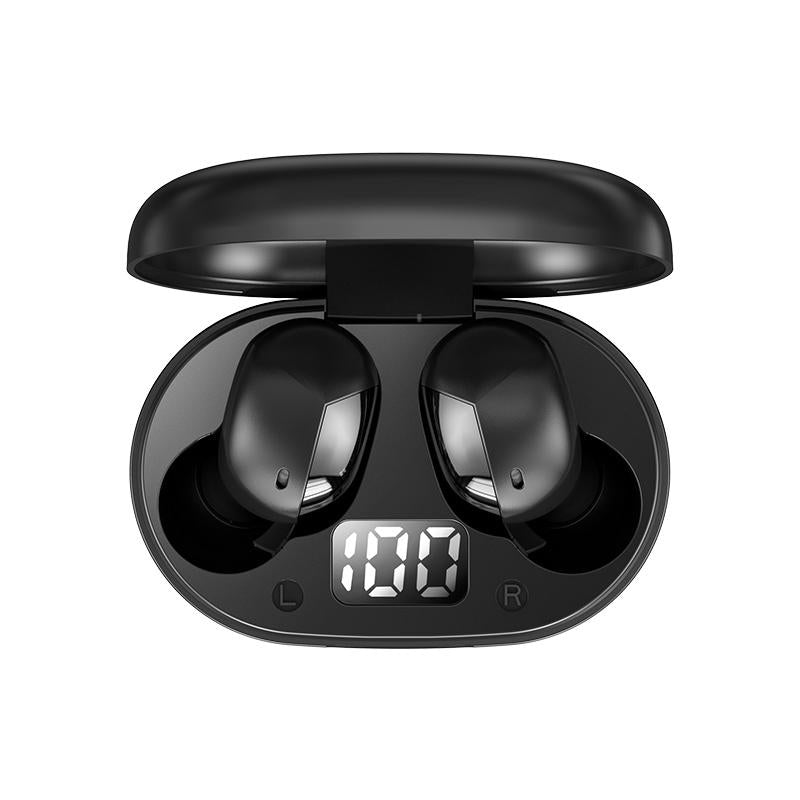 EB62 Mini Bluetooth Earphones with Magnetic Charging Box – Compact, Wireless Audio