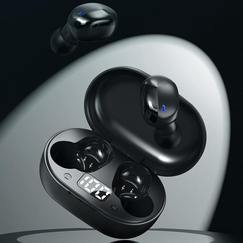 EB62 Mini Bluetooth Earphones with Magnetic Charging Box – Compact, Wireless Audio