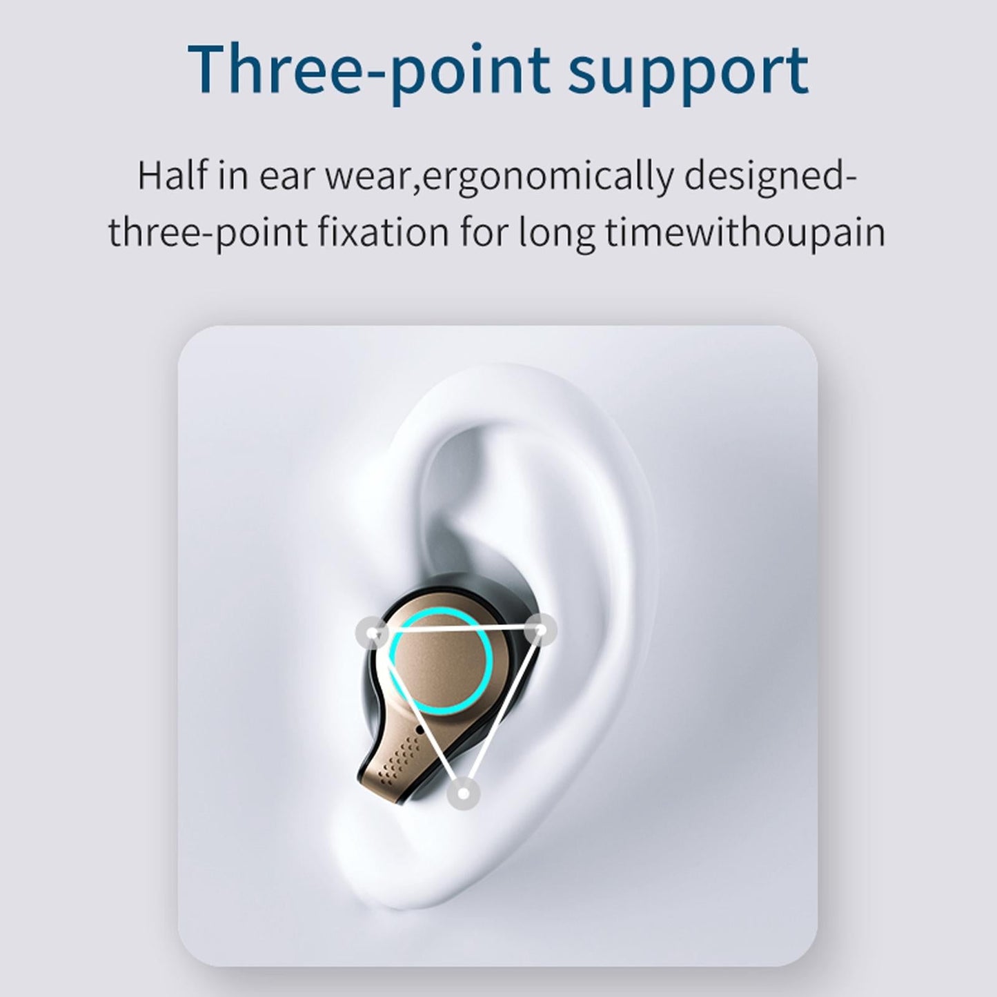 Waterproof Wireless Bluetooth 5.0 Earphones with LED Display & Charging Case
