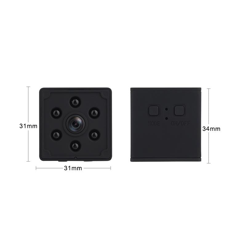 Smart Home WiFi Camera with 1080P HD, Motion Detection, Night Vision & TF Card Support. Wireless Security Surveillance