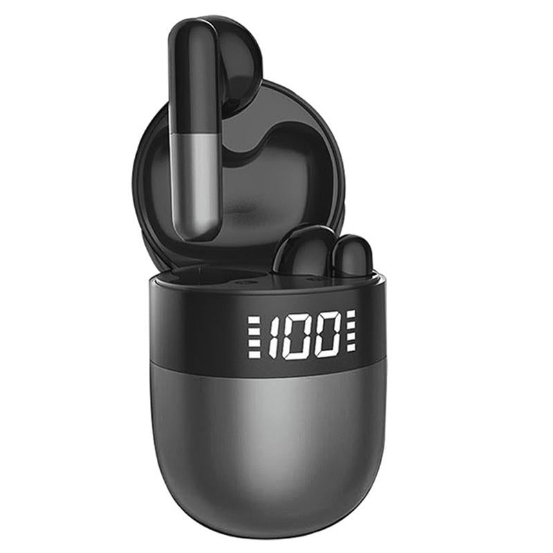 Wireless Earphones with AI Noise-Cancelling Mic – Bluetooth 5.3 In-Ear Headphones, Skin Colour