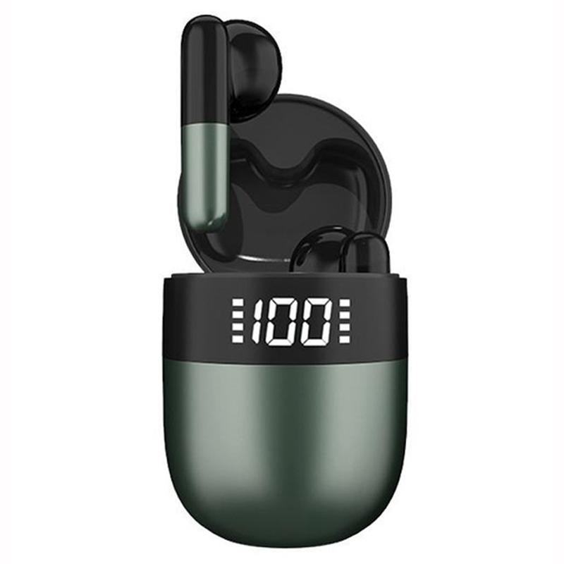 Wireless Earphones with AI Noise-Cancelling Mic – Bluetooth 5.3 In-Ear Headphones, Skin Colour