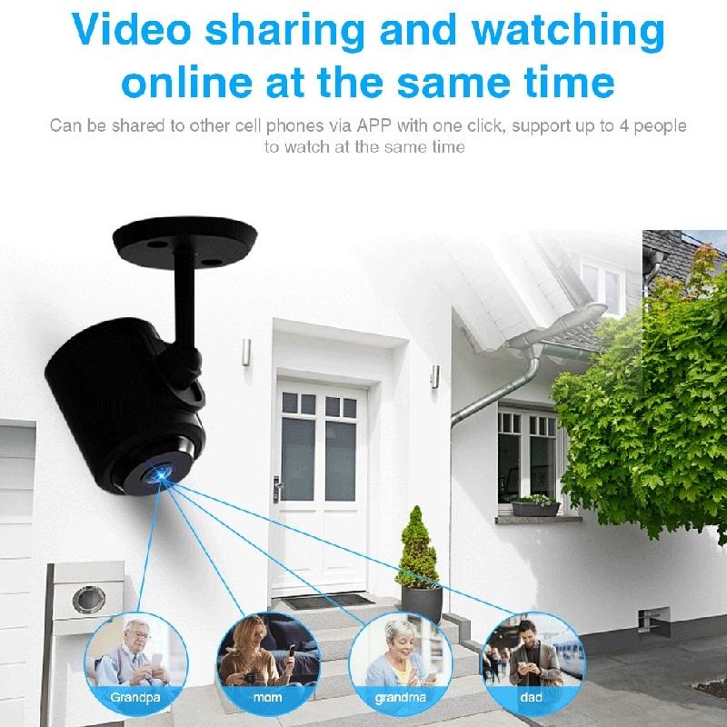 HD C1 Infrared Security Camera – Motion Detection, Night Vision, Indoor/Outdoor Surveillance