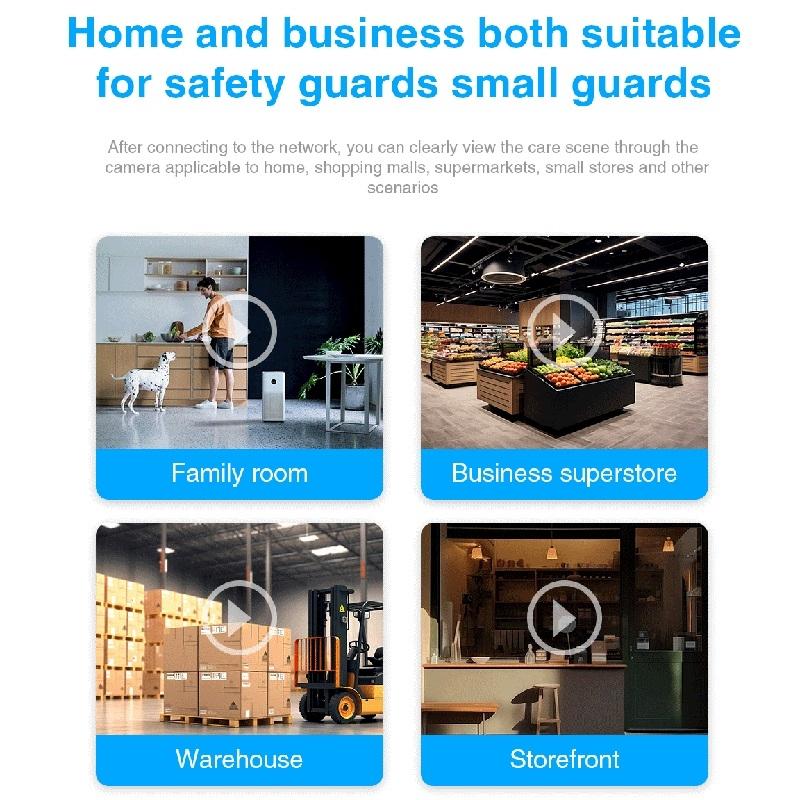 HD C1 Infrared Security Camera – Motion Detection, Night Vision, Indoor/Outdoor Surveillance