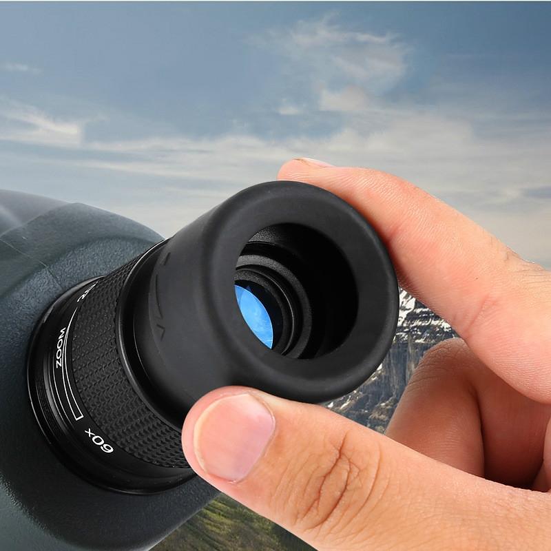 High-Definition Monocular Telescope – Compact Zoom Scope for Bird Watching & Target Viewing – Green
